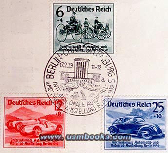 Nazi KdF postage stamps 1939