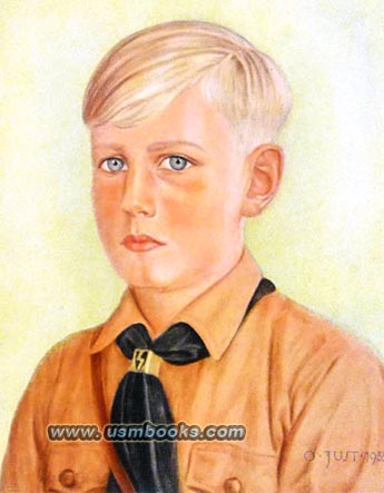 Hitler Youth boy, Oskar Just