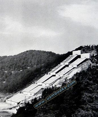 Nazi German Stadium test construction Hirschbach Valley, Bayerische Ostmark