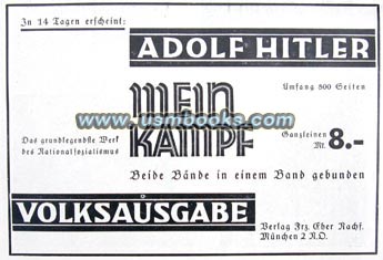 Mein Kampf advertising