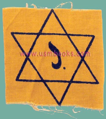 Third Reich Jewish Star