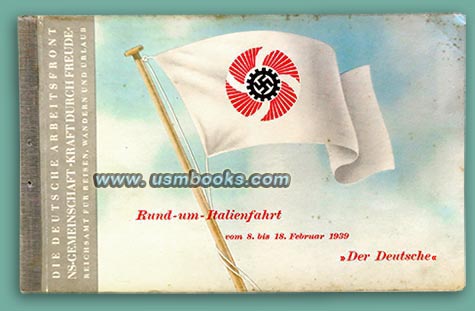 KDF 1939 Rund-um-Italienfahrt 'Der Deutsche'