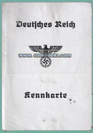Nazi Kennkarte