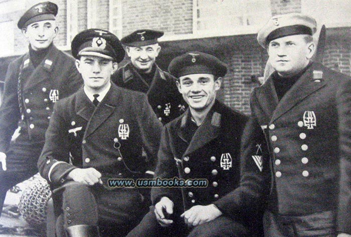 decorated Nazi sailors
