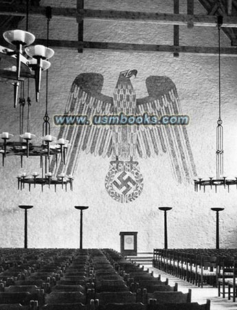 Nazi eagle and swastika