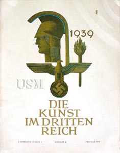 1939 Nazi art magazine