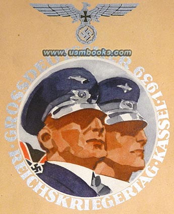 Grossdeutscher Reichskriegertag 1939 Kassel program, Ludwig Hohlwein