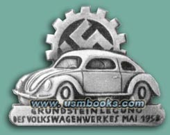 Nazi era VW pin