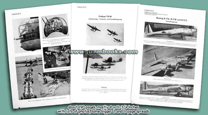 special publications of the Luftwaffe for use only in the service and not to be carried aboard an aircraft
