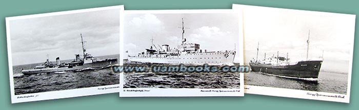 Kriesgamarine cruisers and Nazi passenger ships