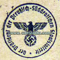 Nazi lottery material 1938