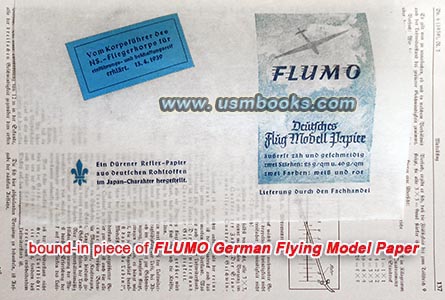 FLUMO Flugmodell Papier