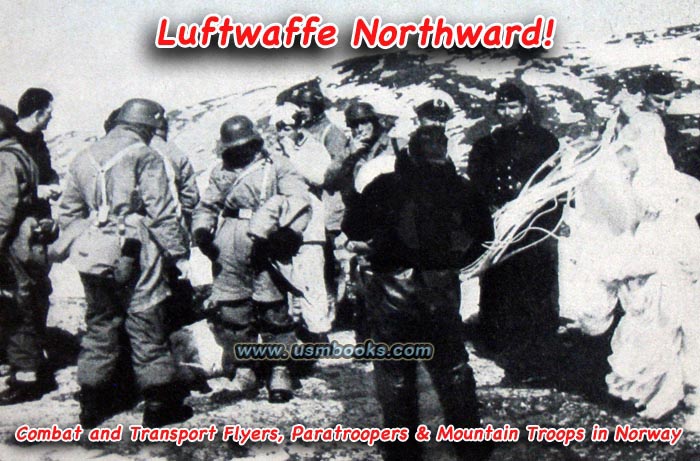 Luftwaffe troops in Norway in 1940
