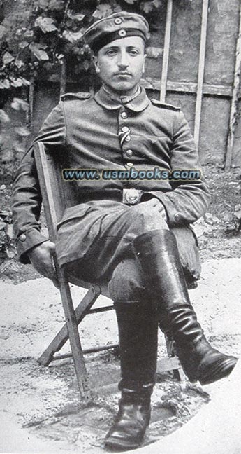 Robert Ley in World War I uniform