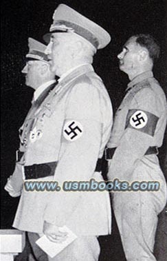 Robert Ley, Adolf Hitler, Rudolf Hess