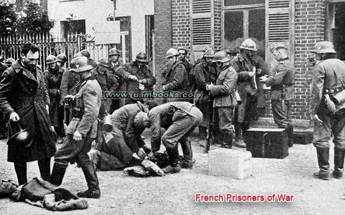 Wehrmacht and French POWs 1940