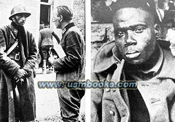 black French POWs 1940