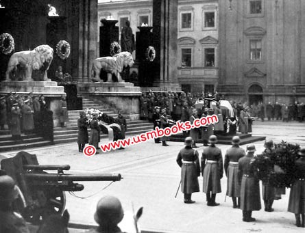 Feldherrnhalle during Ludendorff funeral