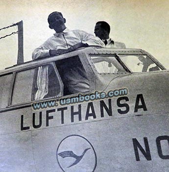 Lufthansa airplane, 1937