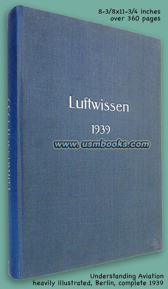 Deutsche Luftwacht Ausgabe Luftwissen 1939