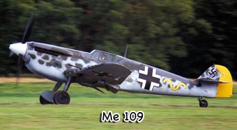Me109 Nazi airplane