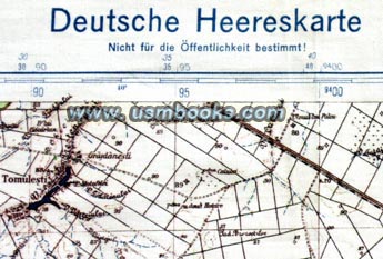 1944 OKH DEUTSCHE HEERESKARTE