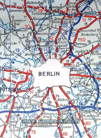 Berlin, Oranienburg, Potsdam, Zossen