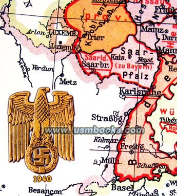 Nazi eagle and swastika (Hoheitszeichen)