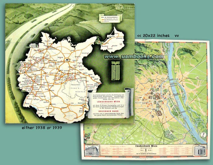 Nazi map of Vienna