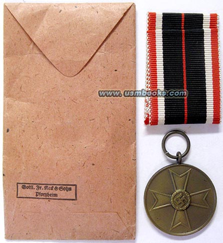 KriegsverdienstmedaillE, Nazi War Merit Medal