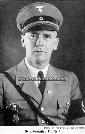 Reichsminister Dr. Wilhelm Frick