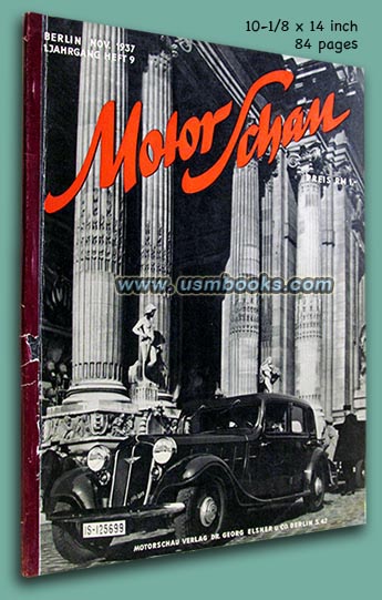 Motor Schau November 1937