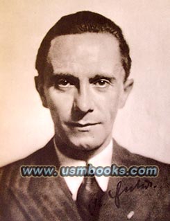 Nazi Propaganda Minister Dr. Joseph Goebbels 40th birthday portrait