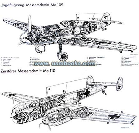 Messerschmitt Me 109 and Me 110