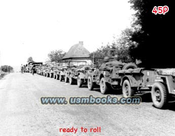 American Army jeeps