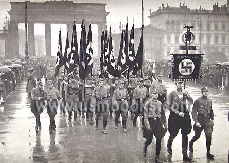 Nazi parade Brandenburg Gate Berlin 1933