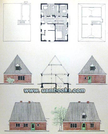 Third Reich farm house designs