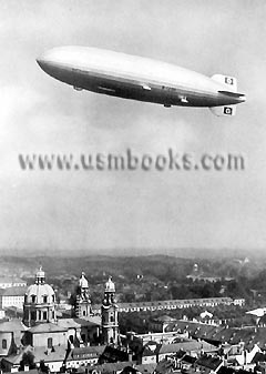 Third Reich Zeppeling with swastika tail markings