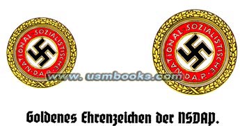 Goldenes Ehrenzeichen der NSDAP