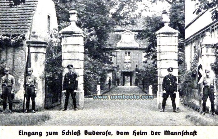 Schloss Buderose, NSKOV, Stiftung der Kameradschaft der Frontdichter in der NSDAP