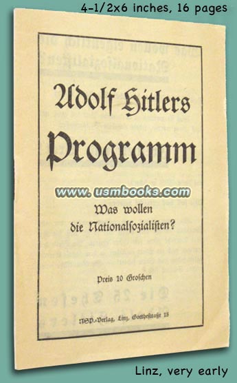 Adolf Hitlers Programm