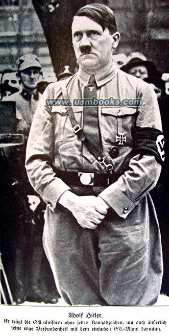 Hitler in SA uniform and with swastika armband
