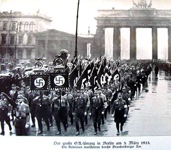SA march in Berlin 3 March 1933