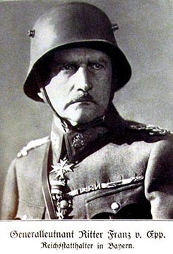 General Ritter Franz von Epp