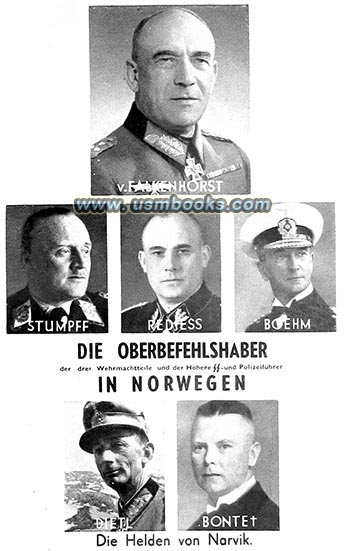 Nazi military leaders in Norway