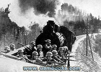 Wehrmacht troop movements in Norway 1940
