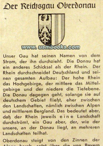 Reichsgau Oberdonau, Heimatgau des Fhrers