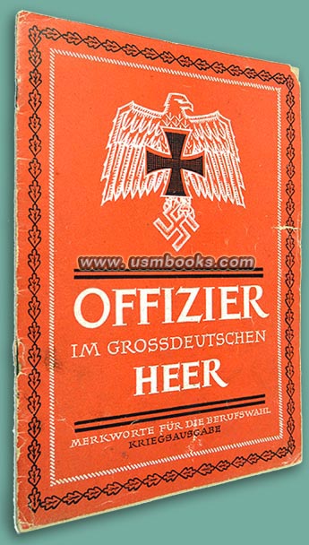 Offizier im Grossdeutschen Heer (Officer in the Greater German Army)