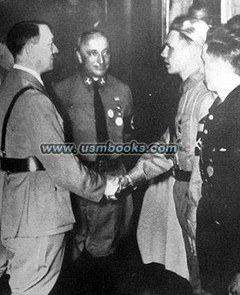 Adolf Hitler and Dr. Robert Ley