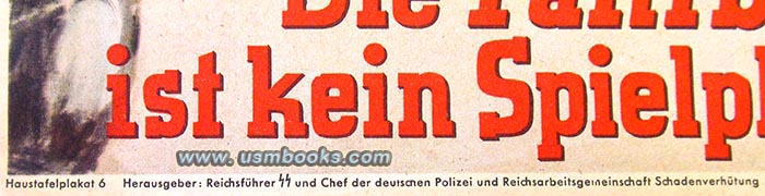 Reichsführer-SS und Chef der deutschen Polizei, Heinrich Himmler